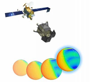 The GOLD mission is focused on the response of the Earth’s thermosphere and ionosphere to forcing from above and below. Understanding this forcing is one of the most prominent problems for research in the Earth’s space environment. (Courtesy GOLD)